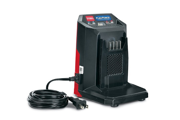 Toro | Single Stage | Model 60V MAX* Li-Ion Battery Quick Charger (88602) for sale at Rippeon Equipment Co., Maryland