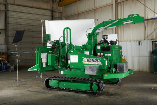 Bandit Industries | INTIMIDATOR™ 18XP SERIES | Model TRACK  DRUM STYLE HAND-FED CHIPPER for sale at Rippeon Equipment Co., Maryland