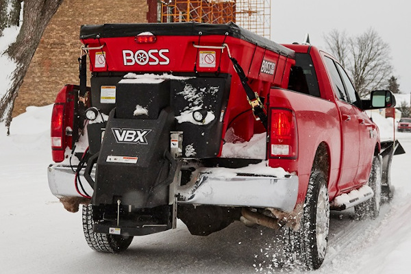 Boss Snowplow | Ice Control Equipment | VBX Spreaders for sale at Rippeon Equipment Co., Maryland