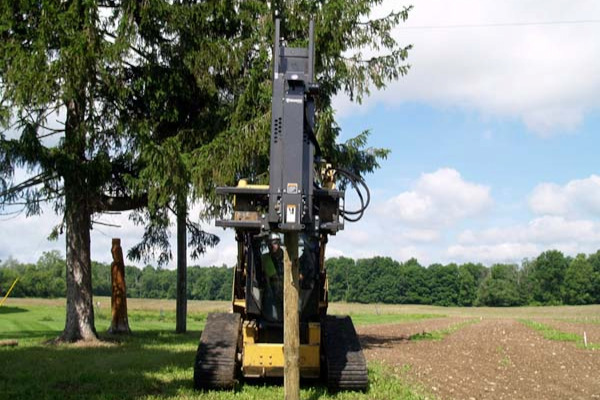 Paladin Attachments | Bradco | Post Driver for sale at Rippeon Equipment Co., Maryland