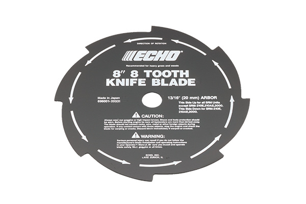 Echo | Blades | Model 8-Tooth Grass & Weed Blade - 69600120331 for sale at Rippeon Equipment Co., Maryland