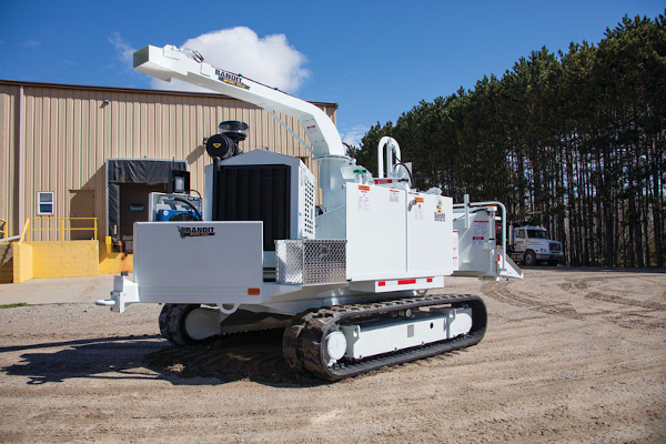 Bandit Industries TRACK  DISC STYLE HAND-FED CHIPPER for sale at Rippeon Equipment Co., Maryland