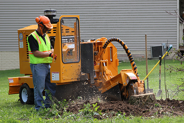 Bandit Industries RUBBER TIRE STUMP GRINDER for sale at Rippeon Equipment Co., Maryland