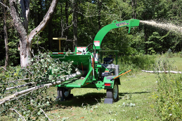 Bandit Industries TOWABLE  DISC STYLE HAND-FED CHIPPER for sale at Rippeon Equipment Co., Maryland