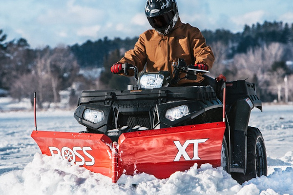 Boss Snowplow | Compact Vehicle Equipment | Compact Vehicle Straight-Blade Plows for sale at Rippeon Equipment Co., Maryland