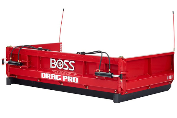 Boss Snowplow | Drag Pro | Model 8'-12' Hydraulic for sale at Rippeon Equipment Co., Maryland