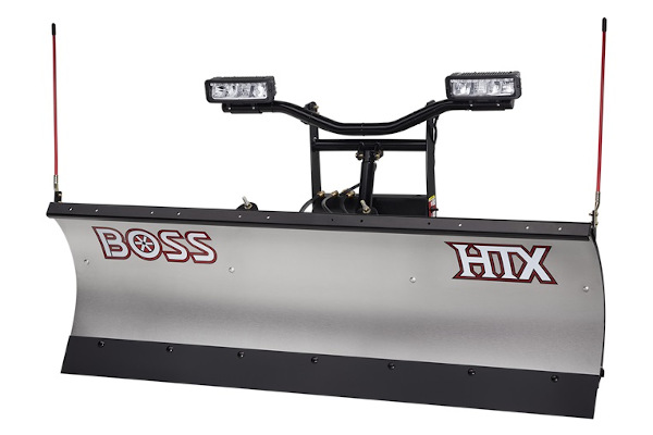 Boss Snowplow 7'6" HTX Stainless for sale at Rippeon Equipment Co., Maryland
