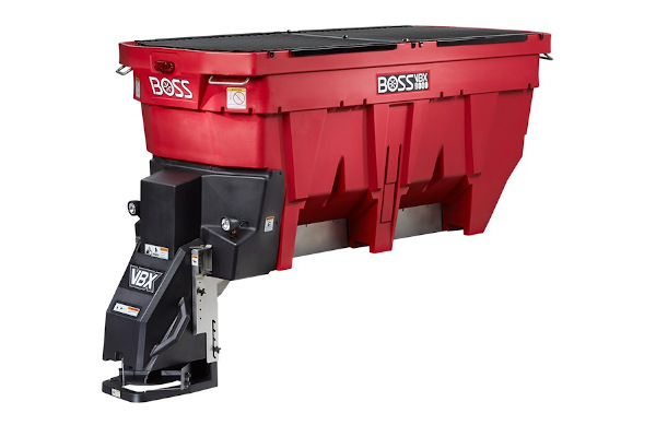 Boss Snowplow VBX9000 Pintle Chain Spreader for sale at Rippeon Equipment Co., Maryland