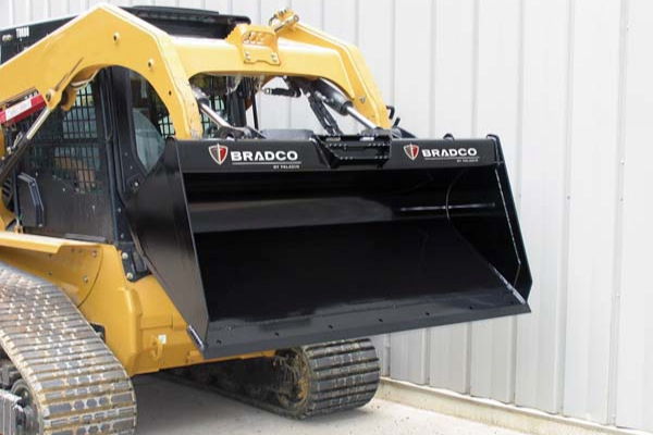 Paladin Attachments | Bradco | Low-Profile Dirt Bucket for sale at Rippeon Equipment Co., Maryland