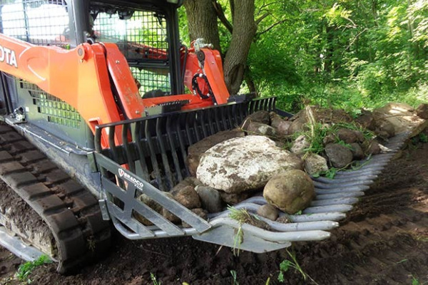 Paladin Attachments Bradco SS Rock Bucket for sale at Rippeon Equipment Co., Maryland