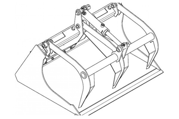 Paladin Attachments Scrap Mini Grapples for sale at Rippeon Equipment Co., Maryland