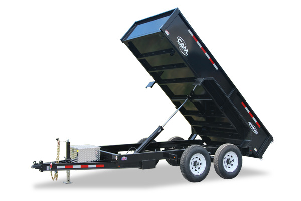 Cam Superline | Low Profile Dump Trailer | Model 8-610LPDT for sale at Rippeon Equipment Co., Maryland