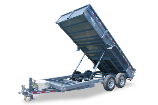 Cam Superline | Dump Trailers | Heavy Duty Low Profile Dump Trailer for sale at Rippeon Equipment Co., Maryland