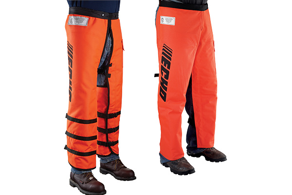 Echo Chain Saw Chaps for sale at Rippeon Equipment Co., Maryland