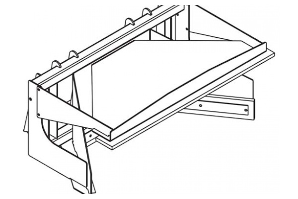 Paladin Attachments Manure Push for sale at Rippeon Equipment Co., Maryland