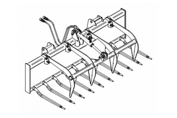 Paladin Attachments Manure Forks for sale at Rippeon Equipment Co., Maryland