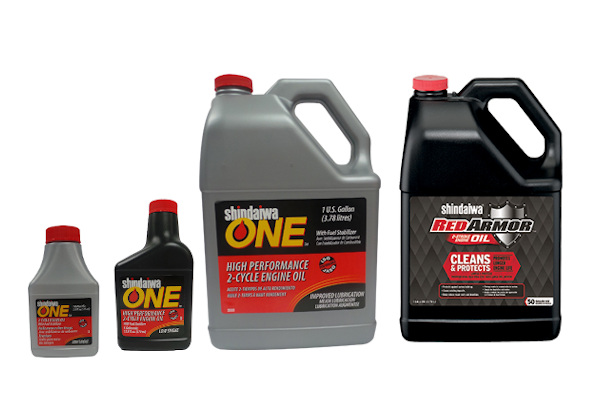 Shindaiwa | New Products | Oils and Lubricants for sale at Rippeon Equipment Co., Maryland