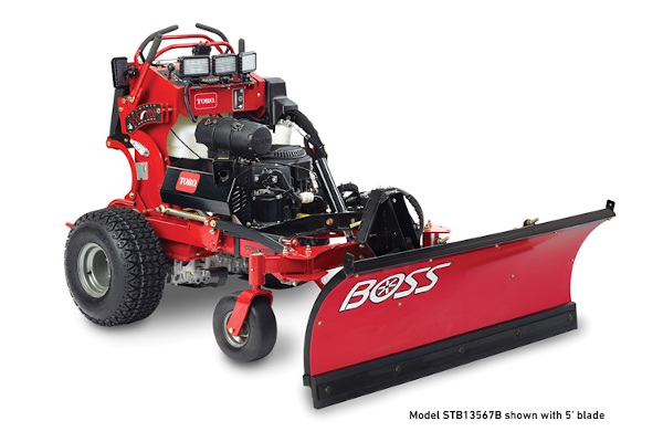 Toro | Stand-On GrandStand Multi-Force | Model MULTI FORCE 4 ft. (1.2 m) BOSS® Plow Blade (STB13759B) for sale at Rippeon Equipment Co., Maryland
