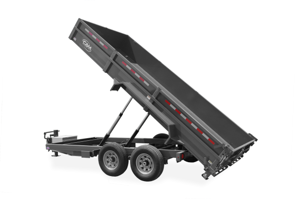 Cam Superline | Heavy Duty Low Profile Dump Trailer 8 Ton | Model 8CAM616LPHD for sale at Rippeon Equipment Co., Maryland