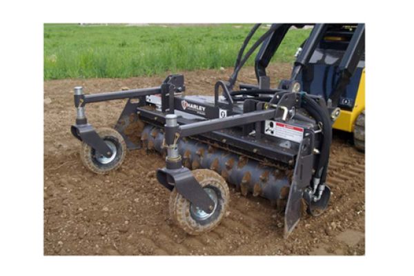 Paladin Attachments | D4 Power Box Rake | Model D4 Power Box Rake for sale at Rippeon Equipment Co., Maryland
