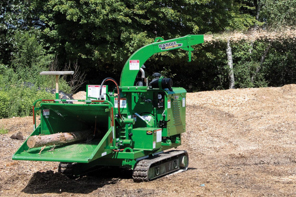 Bandit Industries TRACK  DISC STYLE HAND-FED CHIPPER for sale at Rippeon Equipment Co., Maryland