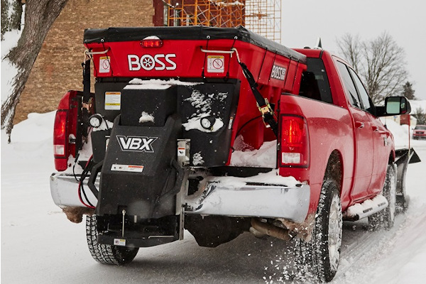 Boss Snowplow | Truck Equipment | VBX SPREADERS for sale at Rippeon Equipment Co., Maryland