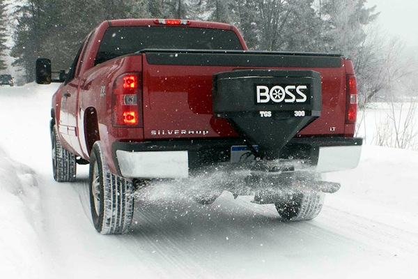 Boss Snowplow | Truck Equipment | Tailgate Spreaders for sale at Rippeon Equipment Co., Maryland